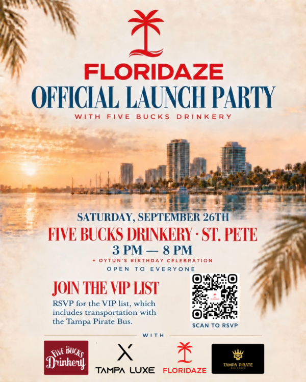We’re Throwing a Party in St. Pete on September 26