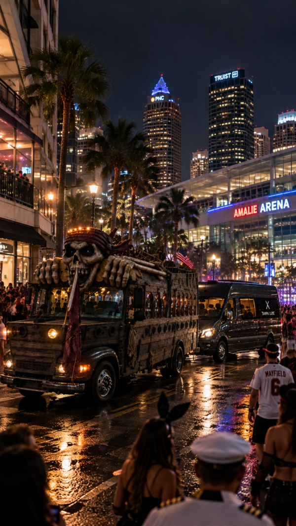 Halloween in Tampa 2026: Pirate Bus Schedule and Nightmare on Channelside